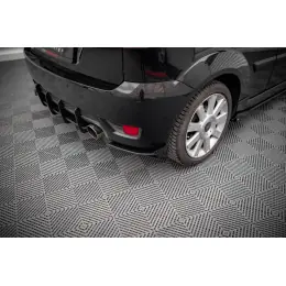 Značkový Maxton Design "Street Pro" boční difuzory pod zadní nárazník s křidélky pro Ford Fiesta ST Mk6, plast ABS bez povrchové úpravy