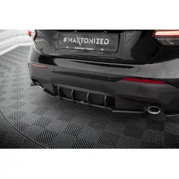 Koupit Online Maxton Design "Street Pro" difuzor zadního nárazníku pro BMW řada 2 G42 Standard, plast ABS bez povrchové úpravy, s červenou linkou
