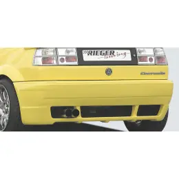 Jen Po Omezenou Doba Rieger zadní nárazník pro Volkswagen Corrado 53I kupé, plast ABS bez povrchové úpravy