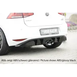 Top Prodej Rieger vložka zadního nárazníku pro Volkswagen Golf 7 3-dvéř., 5-dvéř., plast ABS bez povrchové úpravy