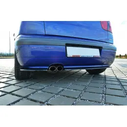 Maxton Design boční difuzory pod zadní nárazník pro Seat Ibiza Cupra Mk2 FL, černý lesklý plast ABS Horká Nabídka