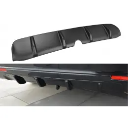 Nejprodávanější Maxton Design vložka zadního nárazníku pro Honda Accord Mk8, černý lesklý plast ABS