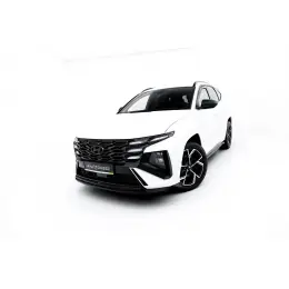 Maxton Design spoiler pod přední nárazník pro Hyundai Tucson N-Line Mk4, černý lesklý plast ABS Nejprodávanější