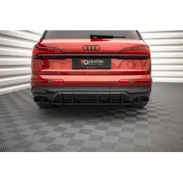 Maxton Design "Street Pro" difuzor zadního nárazníku pro Audi Q7 Mk2 S-Line Facelift, plast ABS bez povrchové úpravy Pouze Dnes
