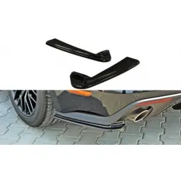 Kup Teď Maxton Design boční difuzory pod zadní nárazník pro Ford Mustang Mk6, černý lesklý plast ABS, GT