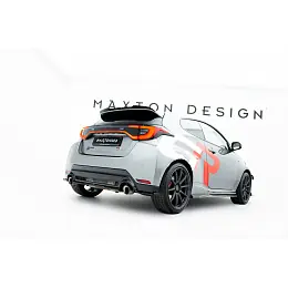 Maxton Design spoiler pod zadní nárazník pro Toyota GR Yaris Mk4 Facelift, černý lesklý plast ABS Sleva