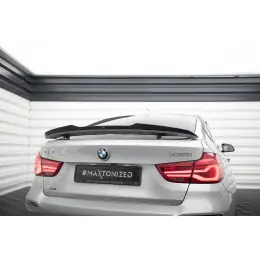 Ověřený Maxton Design prodloužení spoileru pro BMW řada 3 GT F34, F34 Facelift, černý lesklý plast ABS
