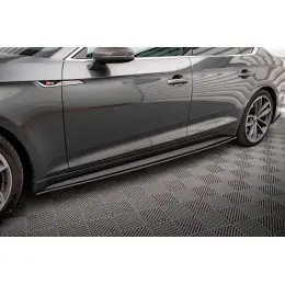 Novinka Maxton Design "Street Pro" difuzory pod boční prahy pro Audi S5 F5, plast ABS bez povrchové úpravy, Sportback