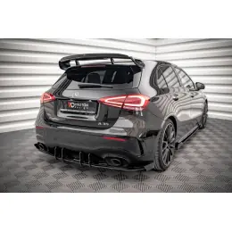 Jen Po Omezenou Doba Maxton Design "Street pro" vložka zadního nárazníku s křidélky pro Mercedes třída A W177 A35 AMG Aero, plast ABS bez povrchové úpravy, hatchback