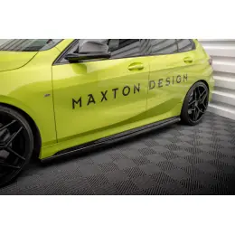 Maxton Design difuzory pod boční prahy v.4 pro BMW řada 1 F40, černý lesklý plast ABS, M-Pack/M135i Přímo Od Výrobce