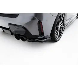 Maxton Design boční difuzory pod zadní nárazník v.5 pro BMW řada 1 F70, černý lesklý plast ABS, M135i Cenově Výhodný
