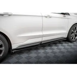 Maxton Design difuzory pod boční prahy pro Ford Edge Mk2 Sport, černý lesklý plast ABS Pouze Dnes