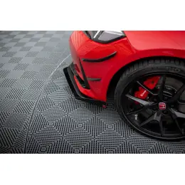 Ihned K Objednání Maxton Design rohové spoilery pod přední nárazník pro Honda Civic Mk11 Type-R, černý lesklý plast ABS