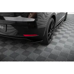 Maxton Design boční difuzory pod zadní nárazník ver.1 pro Seat Leon Mk3 Facelift, černý lesklý plast ABS Vysoce Kvalitní