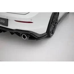 Maxton Design boční difuzory pod zadní nárazník ver.3 pro Volkswagen Golf GTI Mk8, černý lesklý plast ABS Expresní Doručení