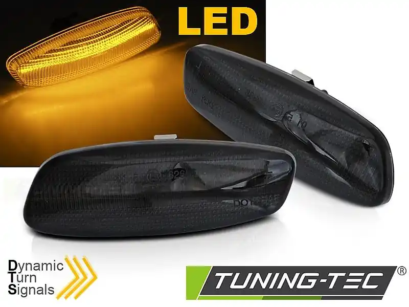 Dynamické LED blinkry do zrcátek Peugeot 207 308 3008 5008 / Citroen C3 C4 C5 - kouřové provedení Odeslání Ihned
