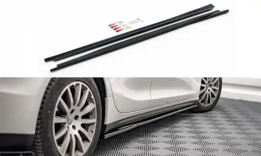 Maxton Design difuzory pod boční prahy pro Maserati Ghibli Mk3, carbon-Look Speciální Cena