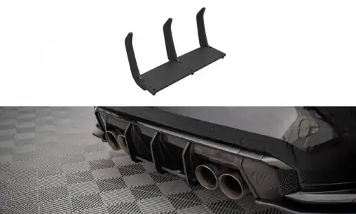 Maxton Design "Street Pro" difuzor zadního nárazníku pro BMW M4 G82, plast ABS bez povrchové úpravy Top Prodej