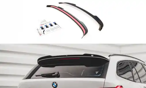 Maxton Design prodloužení spoileru pro BMW řada 3 G21 M-Pack, černý lesklý plast ABS Přímo Od Výrobce