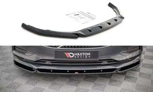 Časově Omezené Maxton Design spoiler pod přední nárazník pro Volvo V90 Mk2, carbon-Look