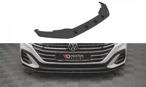 Maxton Design "Street Pro" spoiler pod přední nárazník pro Volkswagen Arteon R-Line Facelift, plast ABS bez povrchové úpravy Cenový Hit
