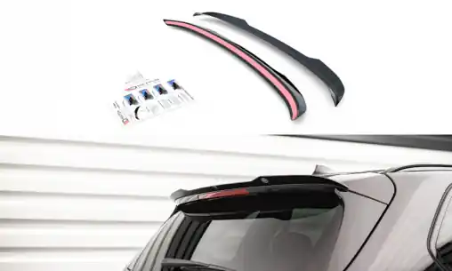 Sezónní Sleva Maxton Design prodloužení spoileru pro BMW X5M F15, černý lesklý plast ABS