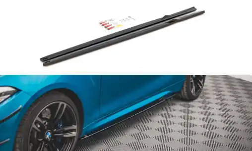 Objednat Nyní Maxton Design difuzory pod boční prahy ver.2 pro BMW M2 F87, carbon-Look