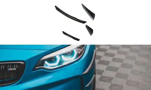 Maxton Design přítlačná křidélka předního nárazníku pro BMW M2 F87 Omezená Nabídka
