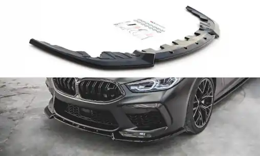 Cenový Hit Maxton Design spoiler pod přední nárazník ver.3 pro BMW M8 Gran Coupe/F93, carbon-Look