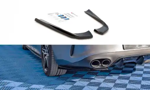 Maxton Design spoiler pod zadní nárazník pro Mercedes třída E W213/Coupe (C238)/E53 AMG, černý lesklý plast ABS Nízká Cena