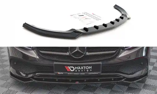 Omezená Nabídka Maxton Design spoiler pod přední nárazník pro Mercedes třída E W213/Standard, carbon-Look
