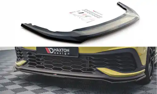 Maxton Design spoiler pod přední nárazník ver.3 pro Volkswagen Golf GTI Mk8, carbon-Look, Clubsport Top Prodej