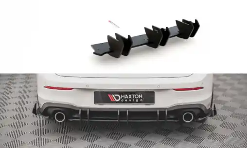 Maxton Design "Racing durability" zadní difuzor ver.2 pro Volkswagen Golf GTI Mk8, plast ABS bez povrchové úpravy Sleva