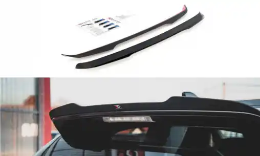 Dokud Zásoby Vydrží Maxton Design prodloužení spoileru pro Toyota GR Yaris Mk3, černý lesklý plast ABS