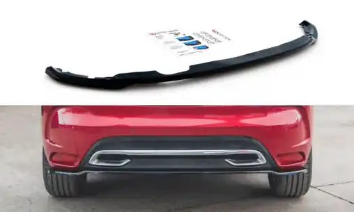 Vrácení Zdarma Maxton Design středový spoiler zadního nárazníku pro Citroen Ds4, černý lesklý plast ABS