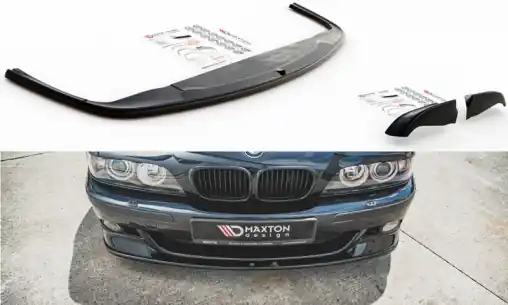 Maxton Design spoiler pod přední nárazník s nástavci nárazníku pro BMW M5 E39, carbon-Look Sezónní Sleva