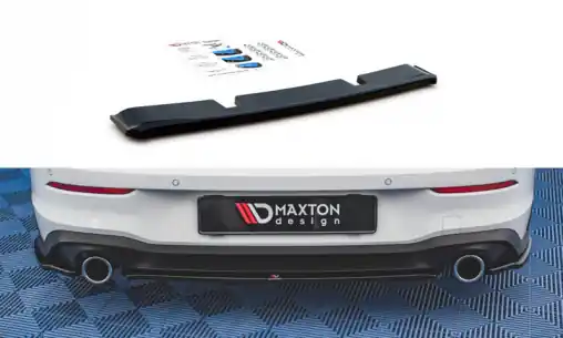 Maxton Design středový spoiler zadního nárazníku pro Volkswagen Golf GTI Mk8, carbon-Look Značkový