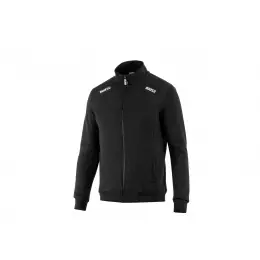 Sparco mikina na zip, barva: černá, velikost: XXXL Poslední Šance