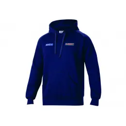 Sparco mikina BIG STRIPES Martini Racing, barva: modrá, velikost: L Nízká Cena