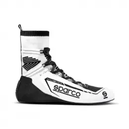 Závodní boty Sparco X-Light+ s homologací FIA, Barva: bílo-černá, Velikost: 46 Pouze Dnes