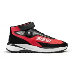 Jen Po Omezenou Doba Závodní boty Sparco Chrono s homologací FIA, Barva: černo-červená, Velikost: 43