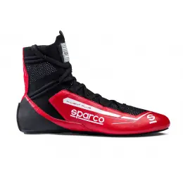 Závodní boty Sparco X-LIGHT PLUS, s homologací FIA, barva: červeno-černá, velikost: 41 Jen Po Omezenou Doba