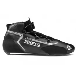 Závodní boty Sparco RAPID s otočným mechanismem zapínání, s homologací FIA, barva: černo-šedá, velikost: 45 Výhodná Nabídka