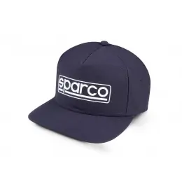 Sparco kšiltovka s rovným kšiltem Stretch, barva: tmavě modrá Ověřený